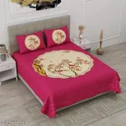 Cotton Double Bedsheet with 2 Pillow Cover 