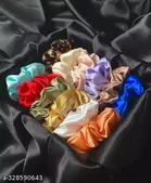 Fabric Hair Bands for Women (Multicolor, Pack of 12)