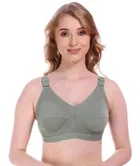 Cotton Blend Solid Non Padded Bras for Women 