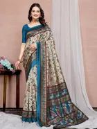 Mysore Silk Printed Saree for Women 