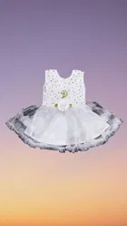 Netted Frock for Girls 