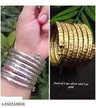 New silver bangle viral running spiral bangle for and women fashion designer set