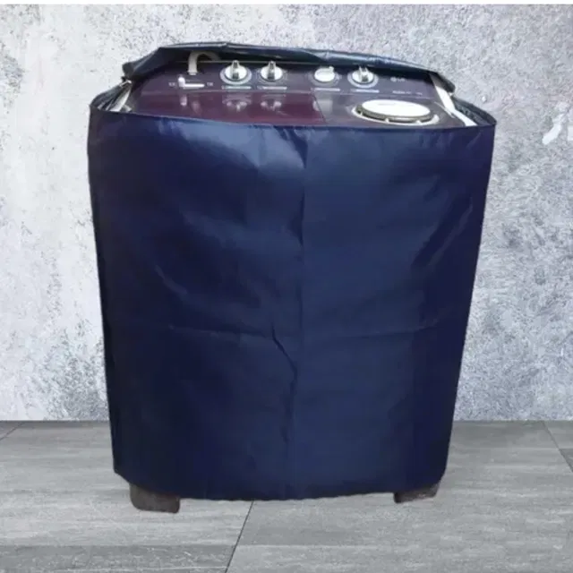 Polyester Washing Machine Cover (Blue)