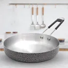 POOJA Aluminum Induction Bottom Fry Pan 