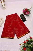 Chiffon Printed Saree for Women 