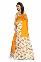 SVB साड़ी मैसुर सिल्क कलमकारी साड़ी 