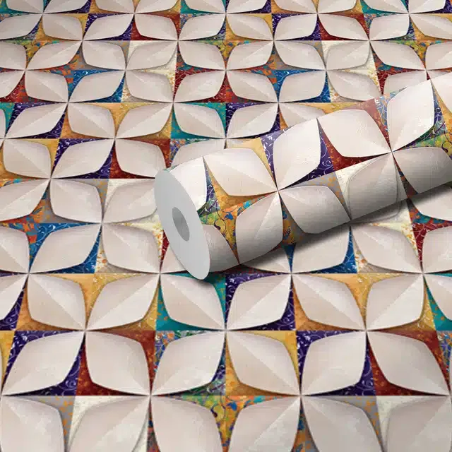PVC Self Adhesive Wall Stickers (Multicolor, 300x40 cm)