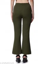 Cotton Lycra Trouser for Women 