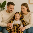 Brandon Baby Blanket Leopard Print 100x75 cm