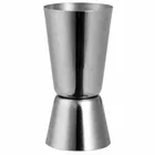 Oc9 स्टेनलेस स्टील डबल साइडेड पेग मिज़र 30 ml & 60 ml 