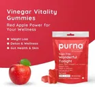Purna Gummies Sugar Free Apple Cider Vinegar for Adults & Kids - Better Digestion & Clear Skin 