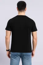 Round Neck Printed T-Shirt for Men 