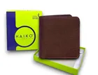 Casual Bifold Drak brown wallet for men (Pack of 1)