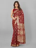 Banarasi Embellished Saree for Women 