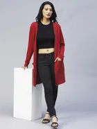 Pure Cotton Solid Shrug for Women 