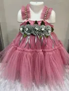 Netted Frock for Girls 