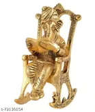 Metal Ganesh Ji Idol (Bronze)