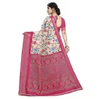 Linen Printed Saree for Women 