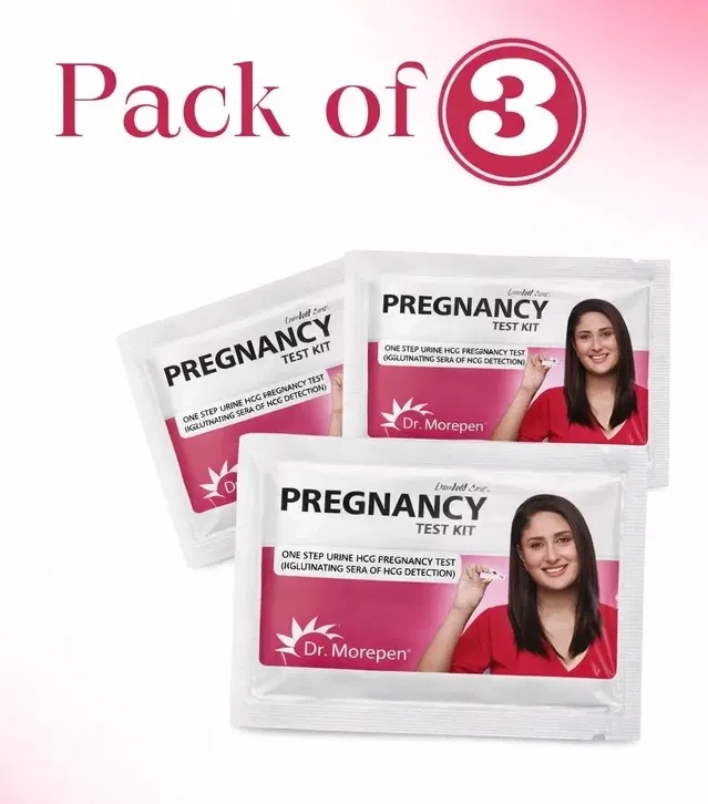 Dr. Morepen Pregnancy Kit Pregnancy Test Kit (Pack of 3)