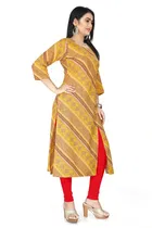 A-Line Crepe Kurti for Women 