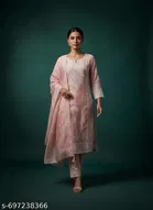 Bandhani Printed Jaipuri Designs Embroidered Top Bottom Duppata for Women 