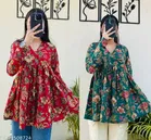 Cotton Short Kurti for Women, Pack of 2 