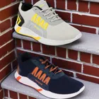 Sports Shoes for Men, Pack of 2, Yellow 