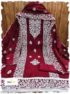 Embroidered Unstitched Suit for Women 