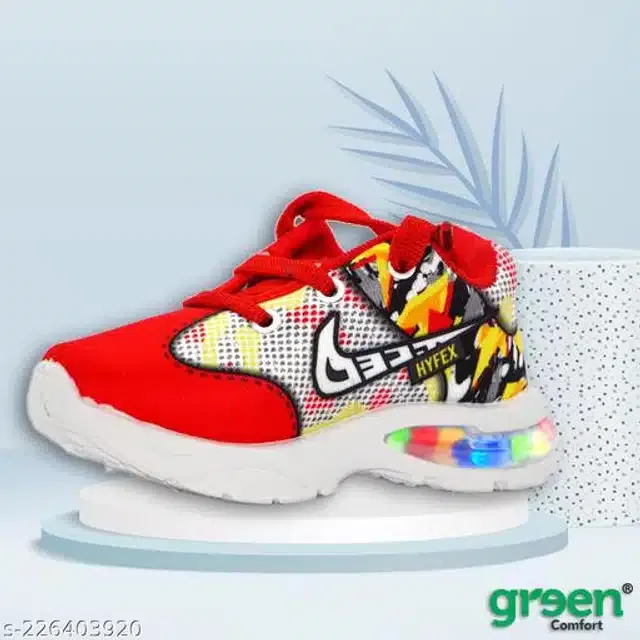 Casual Shoes for Kids (Red, 4-5 Years)
