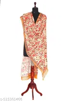 Cotton Printed Dupatta for Women & Girls, Orange 