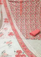 Cotton Printed Unstitched Dress Material for Women 