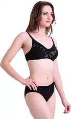 Cotton Blend Lingerie Set for Women 