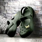 Clogs for Women (Green, 5)