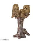 Resin Handcrafted Owl Showpiece 