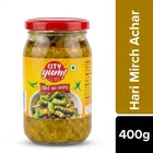 सिटी यम हरी मिर्च अचार 400 g