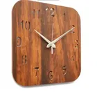 Khatu Crafts Wooden Wall Clock 