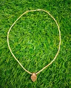 Tulsi Kanthi Mala with Radha Name Locket