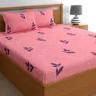 Cotton Floral King Size Bedsheet with 2 Pillow Covers 