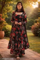 Heavy Design Georgette Kurta Set for Women 