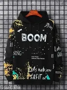 All Over Printed Fleece Hoodie for Men 