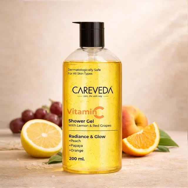 CareVeda Vitamin C Brightening & Refreshing Shower Gel 200 ml
