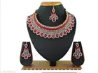Gold Plated Diamond Chocker Set Jewellery Set for Women 