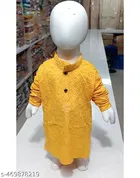 RK TRADERS Botanical Chikankari Kurta Set for Boys 