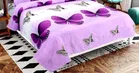 Polycotton Double Bedsheet with 2 Pillow Cover 