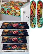Knit 7 Pcs Fridge Cover Set 