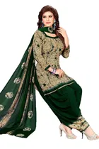 Yashika Unstitched Crepe Salwar Suit Material 