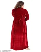 Velvet Nightdress Set for Women 