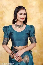 Banarasi Silk Party Saree for Women 