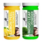 Park Daniel 100% Pure & Natural Lemon Peel Powder & Indigo Leef Powder 