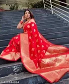 Banarasi Silk Zari Woven Saree for Women 